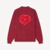 Kenzo Boke Heart’ Cardigan in Cotton Wool Kenzo Boke Heart’ Cardigan in Cotton Wool