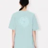 Kenzo Boke Heart’ Embroidered Loose T-Shirt in Cotton Kenzo Boke Heart’ Embroidered Loose T-Shirt in Cotton