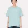 Kenzo Boke Heart’ Embroidered Loose T-Shirt in Cotton Kenzo Boke Heart’ Embroidered Loose T-Shirt in Cotton