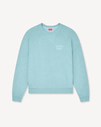 Kenzo Boke Heart’ Embroidered Sweatshirt in Cotton