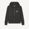 Kenzo Boke Heart’ Embroidered Zip up Hoodie in Cotton Kenzo Boke Heart’ Embroidered Zip up Hoodie in Cotton