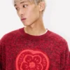 Kenzo Boke Heart’ Jumper in Cotton Wool
