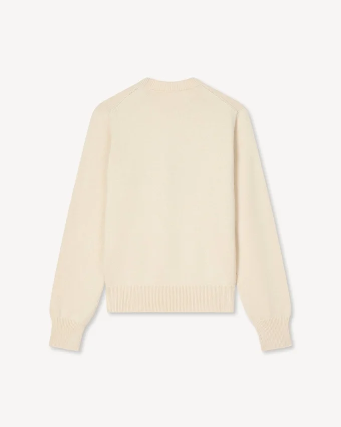 Kenzo Boke Heart’ Jumper in Cotton Wool Kenzo Boke Heart’ Jumper in Cotton Wool