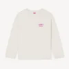 Kenzo Boke Heart’ Long Sleeve T-Shirt in Cotton Kenzo Boke Heart’ Long Sleeve T-Shirt in Cotton