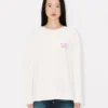 Kenzo Boke Heart’ Long Sleeve T-Shirt in Cotton Kenzo Boke Heart’ Long Sleeve T-Shirt in Cotton