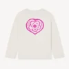 Kenzo Boke Heart’ Long Sleeve T-Shirt in Cotton Kenzo Boke Heart’ Long Sleeve T-Shirt in Cotton