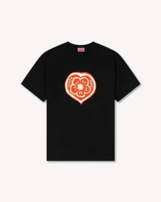 Kenzo Boke Heart’ Loose T-Shirt in Cotton Kenzo Boke Heart’ Loose T-Shirt in Cotton