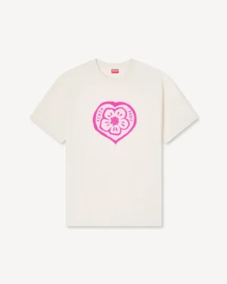 Kenzo Boke Heart’ Loose T-Shirt in Cotton Kenzo Boke Heart’ Loose T-Shirt in Cotton