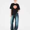 Kenzo Boke Heart’ Loose T-Shirt in Cotton Kenzo Boke Heart’ Loose T-Shirt in Cotton