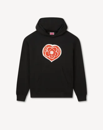 Kenzo Boke Heart’ Oversized Hoodie in Cotton