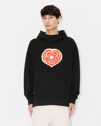 Kenzo Boke Heart’ Oversized Hoodie in Cotton