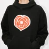 Kenzo Boke Heart’ Oversized Hoodie in Cotton Kenzo Boke Heart’ Oversized Hoodie in Cotton