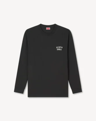 Kenzo Boke Heart’ Relax Long Sleeve T-Shirt in Cotton