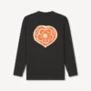 Kenzo Boke Heart’ Relax Long Sleeve T-Shirt in Cotton Kenzo Boke Heart’ Relax Long Sleeve T-Shirt in Cotton