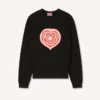 Kenzo Boke Heart’ Sweatshirt in Cotton Kenzo Boke Heart’ Sweatshirt in Cotton