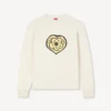 Kenzo Boke Heart’ Sweatshirt in Cotton Kenzo Boke Heart’ Sweatshirt in Cotton