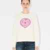 Kenzo Boke Heart’ Sweatshirt in Cotton Kenzo Boke Heart’ Sweatshirt in Cotton