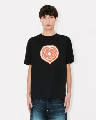 Kenzo Boke Heart’ T-Shirt in Cotton