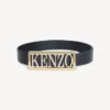 Kenzo Buckle’ Large Belt in Leather