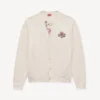 Kenzo Cartoon’ Cardigan in Spongy Cotton Kenzo Cartoon’ Cardigan in Spongy Cotton