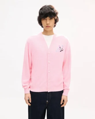 Kenzo Cartoon’ Cardigan in Spongy Cotton
