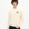 Kenzo Cartoon’ Cardigan in Spongy Cotton Kenzo Cartoon’ Cardigan in Spongy Cotton