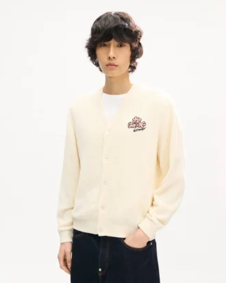 Kenzo Cartoon’ Cardigan in Spongy Cotton