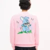 Kenzo Cartoon’ Cardigan in Spongy Cotton Kenzo Cartoon’ Cardigan in Spongy Cotton