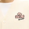 Kenzo Cartoon’ Cardigan in Spongy Cotton Kenzo Cartoon’ Cardigan in Spongy Cotton