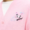 Kenzo Cartoon’ Cardigan in Spongy Cotton Kenzo Cartoon’ Cardigan in Spongy Cotton