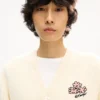 Kenzo Cartoon’ Cardigan in Spongy Cotton Kenzo Cartoon’ Cardigan in Spongy Cotton