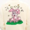 Kenzo Cartoon’ Cardigan in Spongy Cotton Kenzo Cartoon’ Cardigan in Spongy Cotton