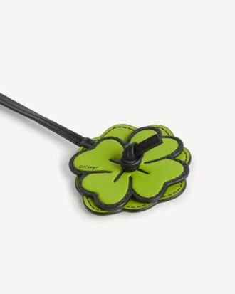 Kenzo Cartoon’ Clover Charm in Leather