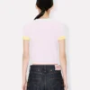 Kenzo Cartoon’ Cropped Top in Spongy Cotton Kenzo Cartoon’ Cropped Top in Spongy Cotton