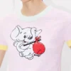 Kenzo Cartoon’ Cropped Top in Spongy Cotton Kenzo Cartoon’ Cropped Top in Spongy Cotton