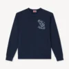 Kenzo Cartoon’ Embroidered Outlined Sweatshirt in Cotton Kenzo Cartoon’ Embroidered Outlined Sweatshirt in Cotton