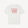Kenzo Cartoon’ Embroidered Outlined T-Shirt in Cotton Kenzo Cartoon’ Embroidered Outlined T-Shirt in Cotton