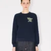 Kenzo Cartoon’ Embroidered Sweatshirt in Cotton Kenzo Cartoon’ Embroidered Sweatshirt in Cotton