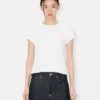 Kenzo Cartoon’ Embroidered T-Shirt in Cotton Kenzo Cartoon’ Embroidered T-Shirt in Cotton