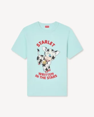 Kenzo Cartoon’ Genderless Slim T-Shirt in Cotton Kenzo Cartoon’ Genderless Slim T-Shirt in Cotton