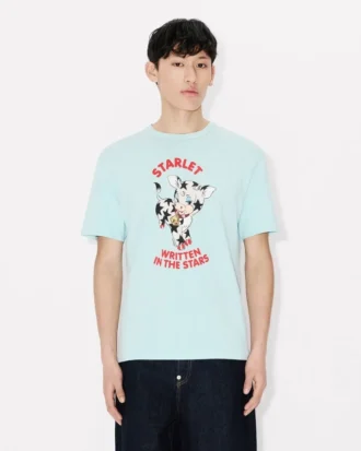 Kenzo Cartoon’ Genderless Slim T-Shirt in Cotton Kenzo Cartoon’ Genderless Slim T-Shirt in Cotton