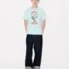 Kenzo Cartoon’ Genderless Slim T-Shirt in Cotton Kenzo Cartoon’ Genderless Slim T-Shirt in Cotton