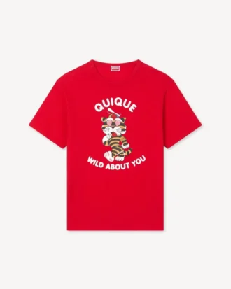 Kenzo Cartoon’ Genderless T-Shirt in Cotton Kenzo Cartoon’ Genderless T-Shirt in Cotton