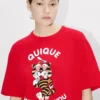 Kenzo Cartoon’ Genderless T-Shirt in Cotton Kenzo Cartoon’ Genderless T-Shirt in Cotton