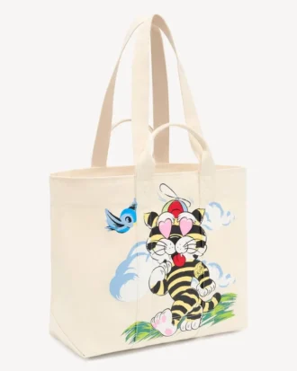 Kenzo Cartoon’ Large Tote Bag in Canvas