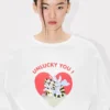 Kenzo Cartoon’ Long Sleeve T-Shirt in Cotton Kenzo Cartoon’ Long Sleeve T-Shirt in Cotton