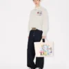 Kenzo Cartoon’ Polo Sweatshirt in Cotton Kenzo Cartoon’ Polo Sweatshirt in Cotton