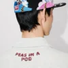Kenzo Cartoon’ Polo Sweatshirt in Cotton Kenzo Cartoon’ Polo Sweatshirt in Cotton