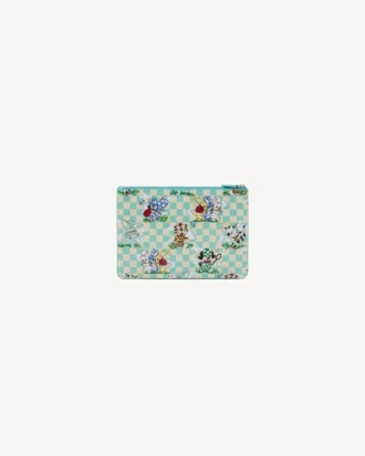 Kenzo Cartoon’ Pouch in Leather