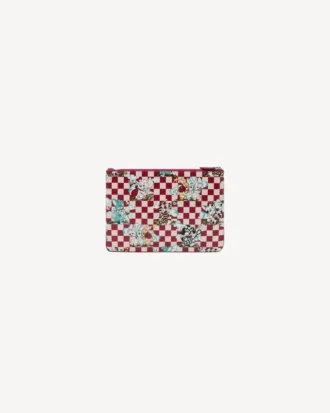 Kenzo Cartoon’ Pouch in Leather